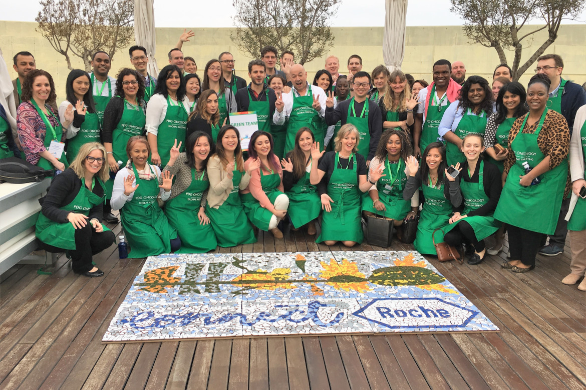 mosaic workshop team picture.